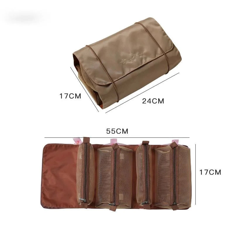 Multifunctional Detachable Cosmetic Bag for Women Travel