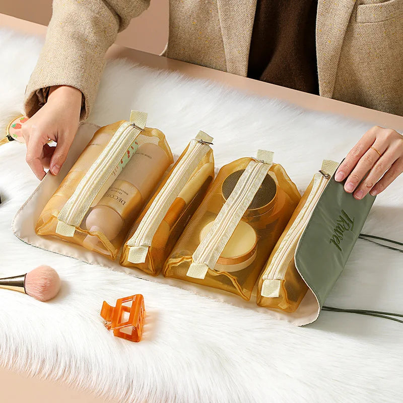 Multifunctional Detachable Cosmetic Bag for Women Travel