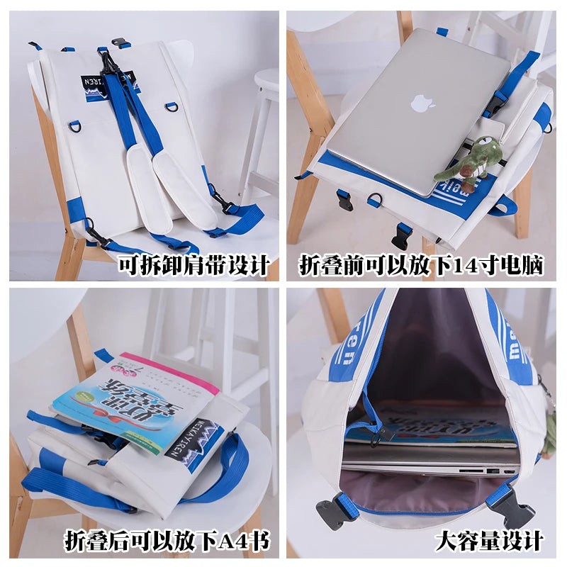 Multifunctional Unisex Backpack Teenage Girl Shoulder Bag