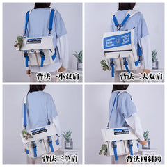 Multifunctional Unisex Backpack Teenage Girl Shoulder Bag