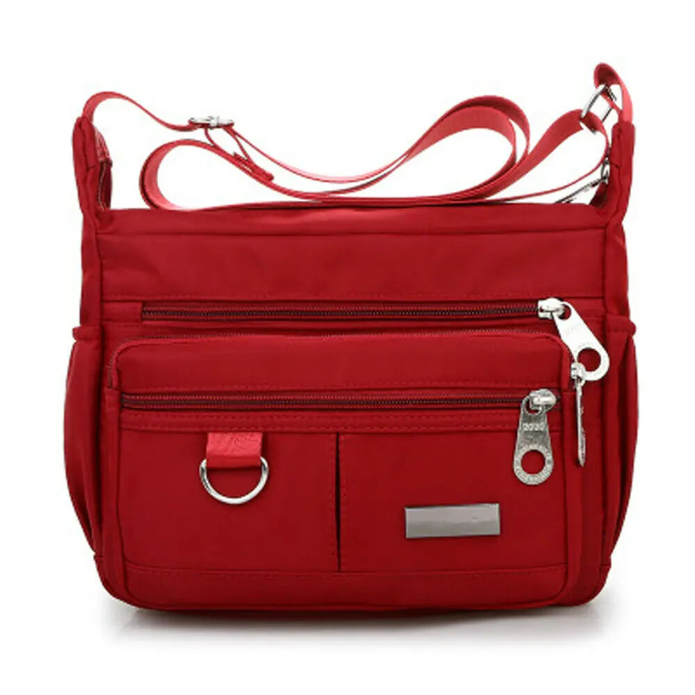 Nylon Waterproof Messenger Bag for Lady Crossbody Shoulder Bag