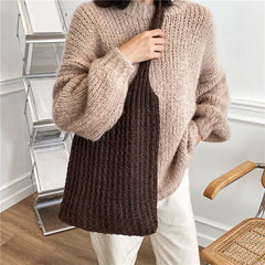 Vintage Wool Shoulder Bag Zipper Closure