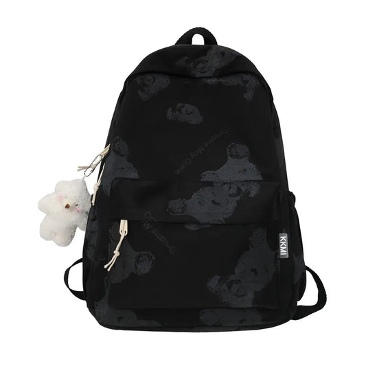 Cute Cartoon Girl Schoolbag Large Capacity Backpack