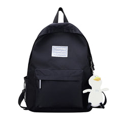 Nylon Backpack Women School Backpack Teenger Girl School Bags