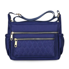 Nylon Diagonal Crossbody Bag for Women
