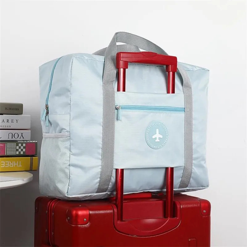 Nylon Foldable Travel Bag Unisex Large Capacity Bag Luggage