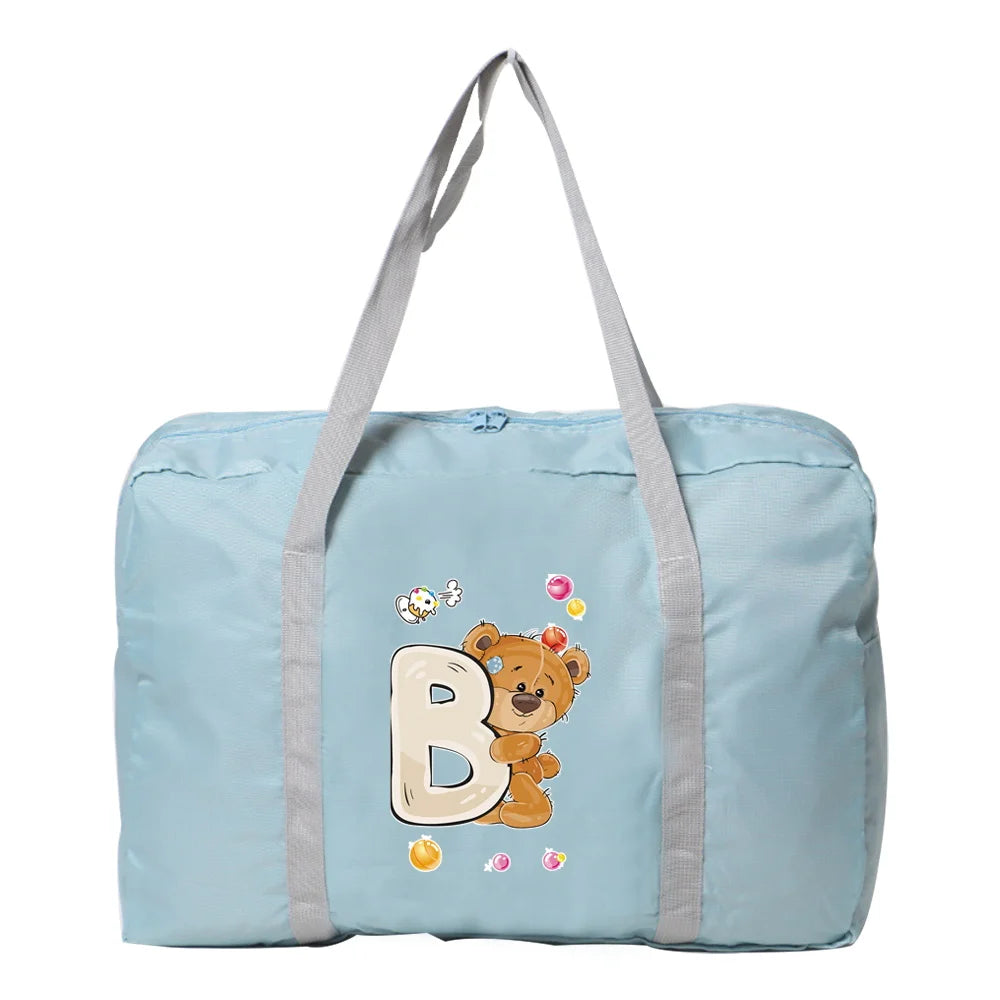 Nylon Travel Bag Women WaterProof Large Capacity Bag