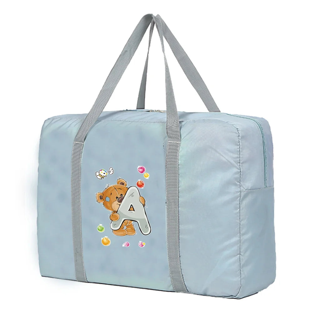 Nylon Travel Bag Women WaterProof Large Capacity Bag
