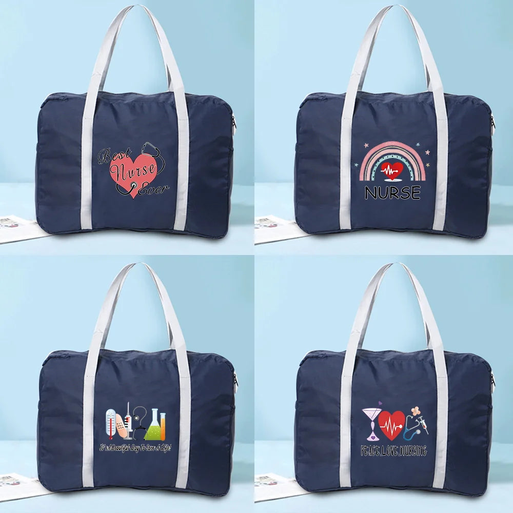 Foldable Travel Bag Clothes Organizer Duffle Bag