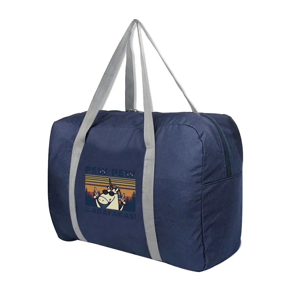 Nylon Travel Bag Unisex Clothes Organizer Large Duffle Bag