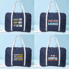 Nylon Foldable Travel Bags Unisex Duffle Bag