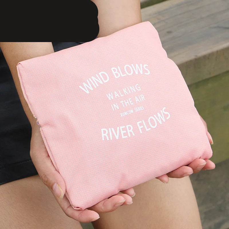 Nylon Foldable Travel Bags - Waterproof Handbags