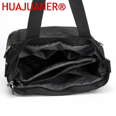 Nylon Travel Bag Large-capacity Water-repellent Shoulder Tote Bag