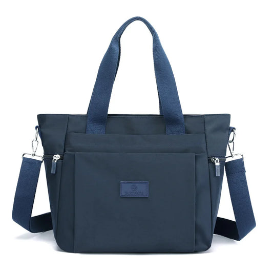 Nylon Travel Bag Large-capacity Water-repellent Shoulder Tote Bag