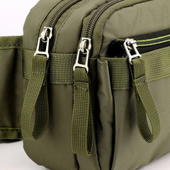 Nylon Outdoor Sports Waterproof Shoulder Messenger Bag