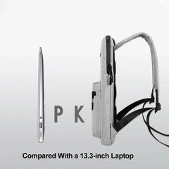 Nylon Ultra-thin Men's Backpack Anti-theft Thin 15' Laptop Man Bag