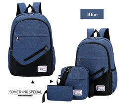 Waterproof Nylon Shoulder Bag Laptop Backpack Hiking Travel Bag