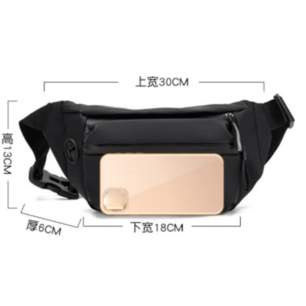 Outdoor Waist Bag Running Jogging Belt Pouch Men Waist Bum Bag Travel