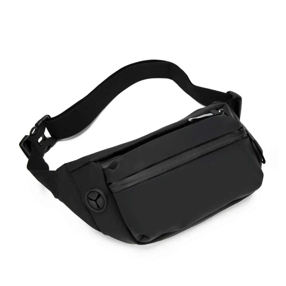 Outdoor Waist Bag Men Women Running Bum Bag Zip Fanny Pack Travel Chest Bag
