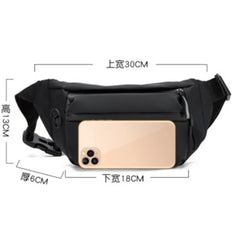 Outdoor Waist Bag Men Women Running Bum Bag Zip Fanny Pack Travel Chest Bag