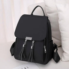 Small School Bag Oxford Cloth Backpack Large Capacity Travel Ladies Rucksack