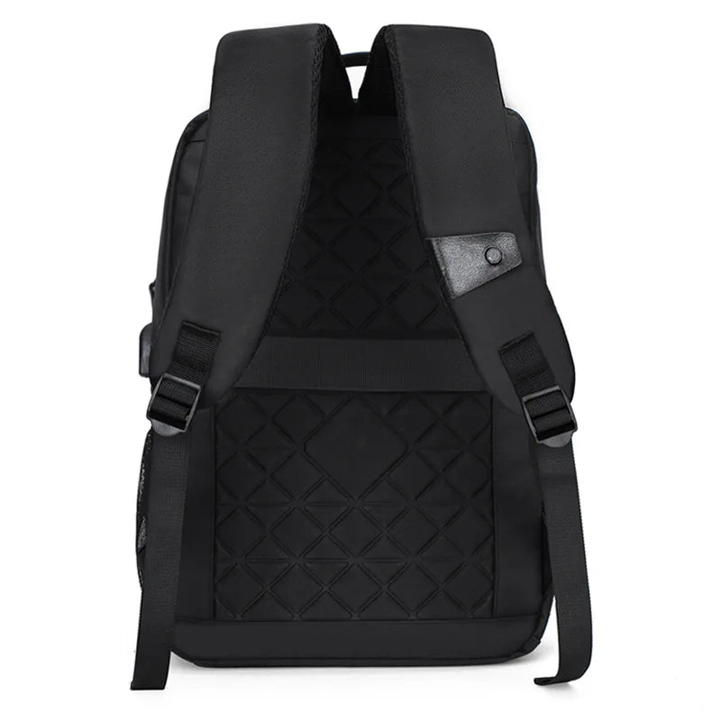 Men's USB Charging Backpack 15.6 Inch Large Capacity Travel Bag