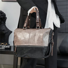 PU Leather Messenger Bags Laptop Briefcase Bag Handbag Mens