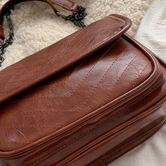PU Leather Shoulder Phone Clutches Chain Crossbody Handbags