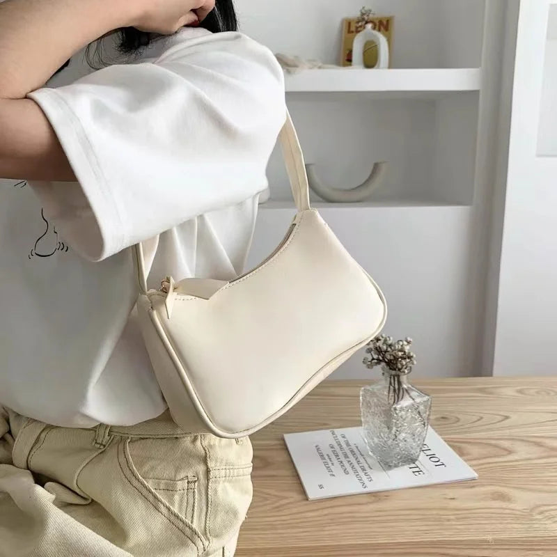 PU Leather Women's Handbags Armpit Shoulder Bag