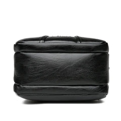 PU Women Bag Soft Surface PU Leather Messenger Crossbody Multi-compartment Mom B