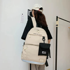 Street Style Backpack for Junior High School Students