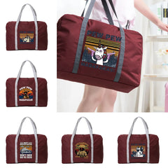 Pew Series Shoulder Pack Foldable Travel Bags Unisex Large Capacity Luggage Bag