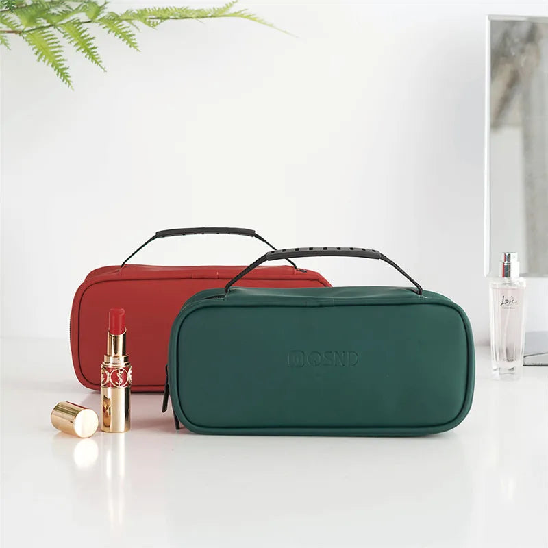 Portable Multi-layer Cosmetic Bag for Travel Toiletries
