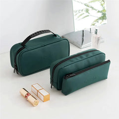 Portable Multi-layer Cosmetic Bag for Travel Toiletries