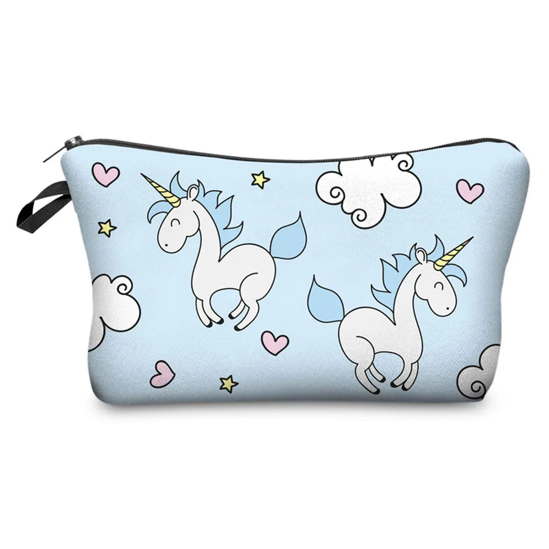 Unicorn Cosmetic Bag Multicolor Pattern Waterproof Makeup Pouch