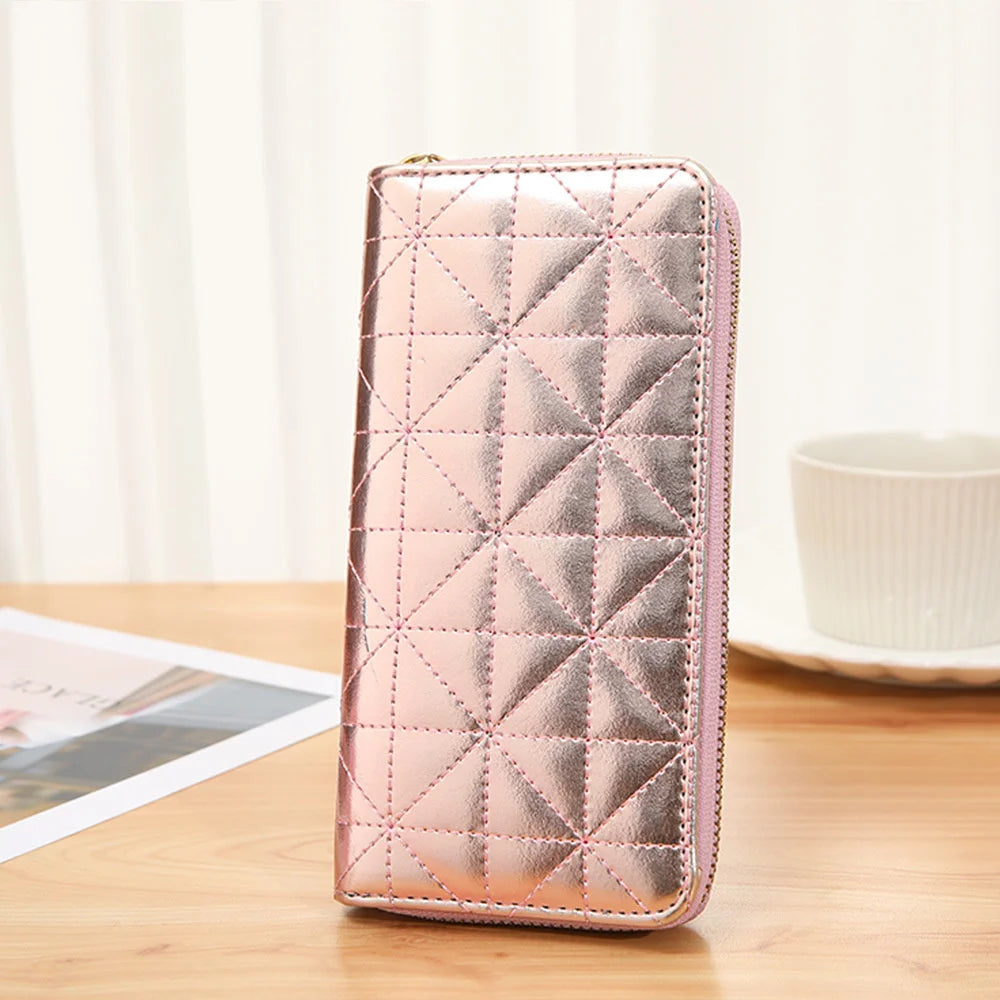 Women's Long Zippered Handbag Wallet