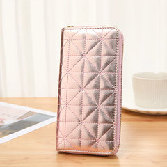 Women's Long Zippered Handbag Wallet