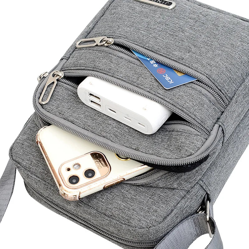 Summer Men's Messenger Bag Large-capacity Casual Shoulder handbag