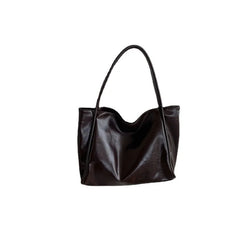 Large Capacity PU Leather Shoulder Tote Bag for Women