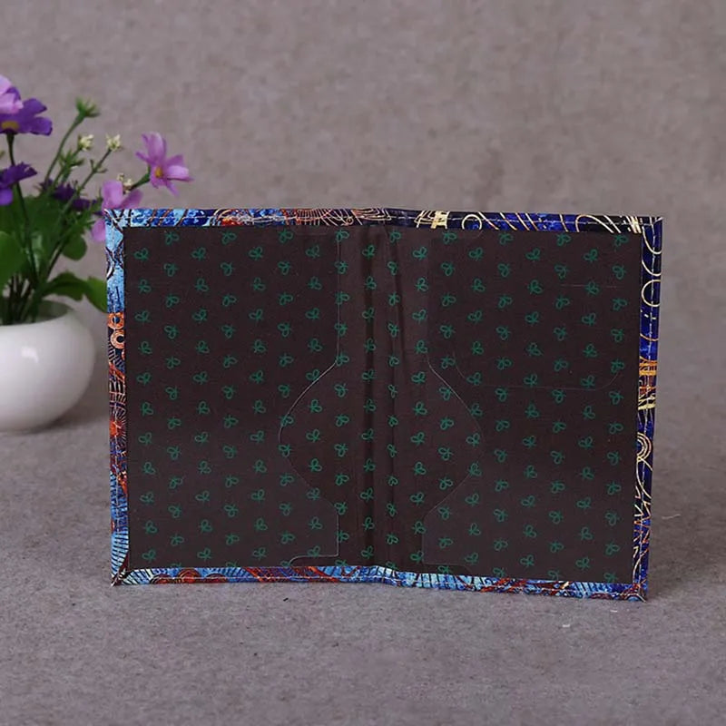 Starry Sky Passport Cover Travel Wallet Case