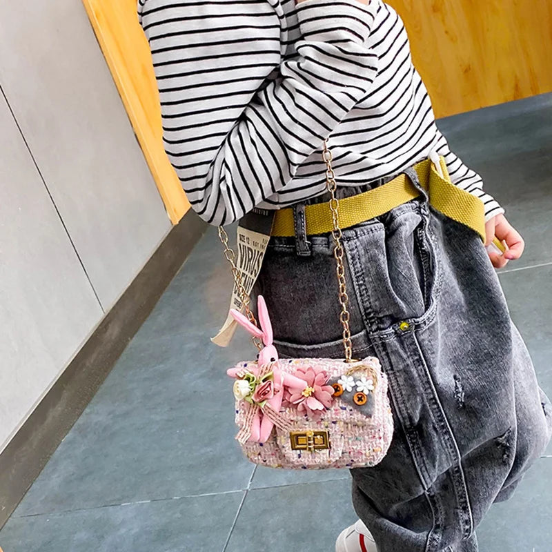Pearl Top Handle Crossbody Bag for Women