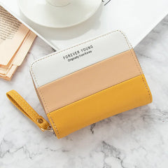 Small Fresh Zipper Wallet Multi-card Large Capacity Bag