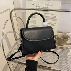 Retro Textured Small Shoulder Messenger Bag