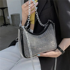 Rhinestone Handbag Diamonds Shoulder Bag Purse Crossbody Bag