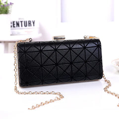 Small Rhombic Chain Evening Bag Shoulder Messenger Bag