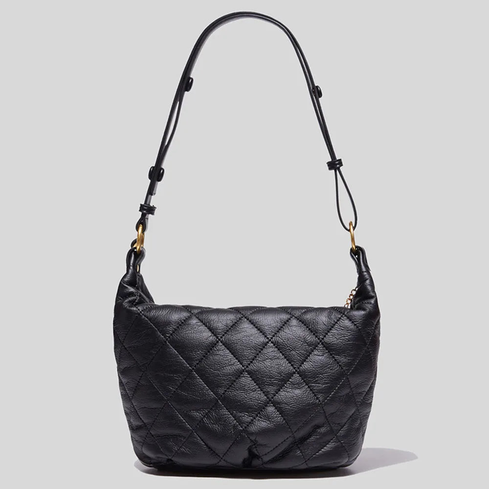 Plaid Retro Handbags Rhombus Single Shoulder Bag