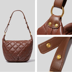 Plaid Retro Handbags Rhombus Single Shoulder Bag