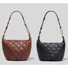 Plaid Retro Handbags Rhombus Single Shoulder Bag