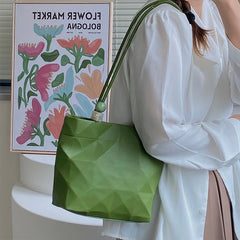 Beaded Armpit Bag Portable Bucket Single Shoulder Female Bags
