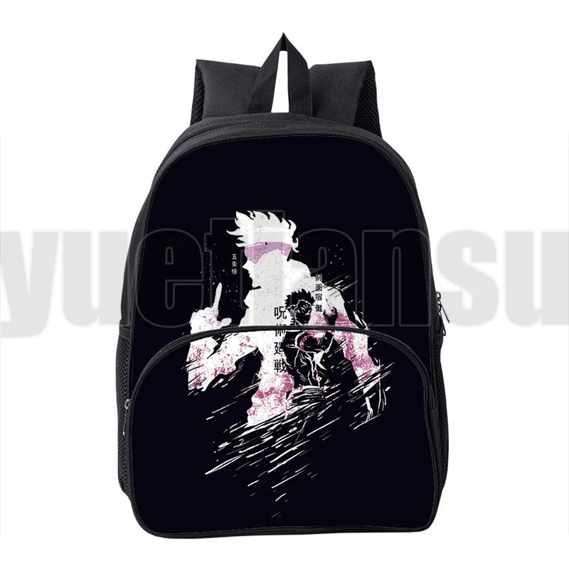 Jujutsu Kaisen 3D Backpack 16 Inch Canvas School Bag for Kids